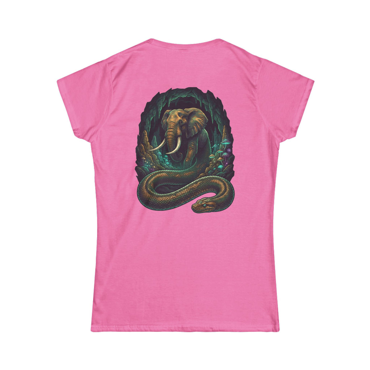 Color: Azalea | Grootslang (South African Mythology) Women's Tee