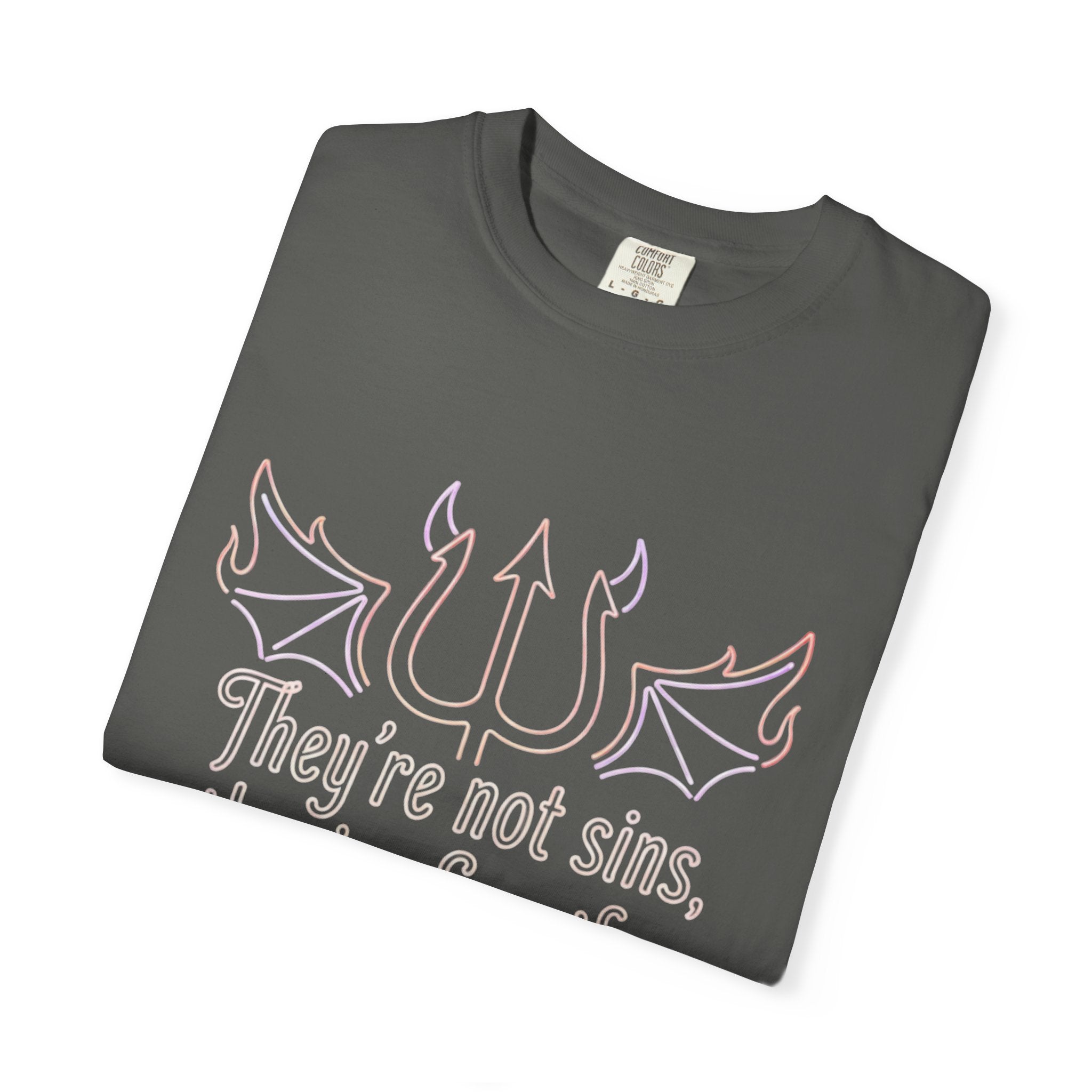 "Infernal Rewards Program" Unisex Garment-Dyed T-shirt