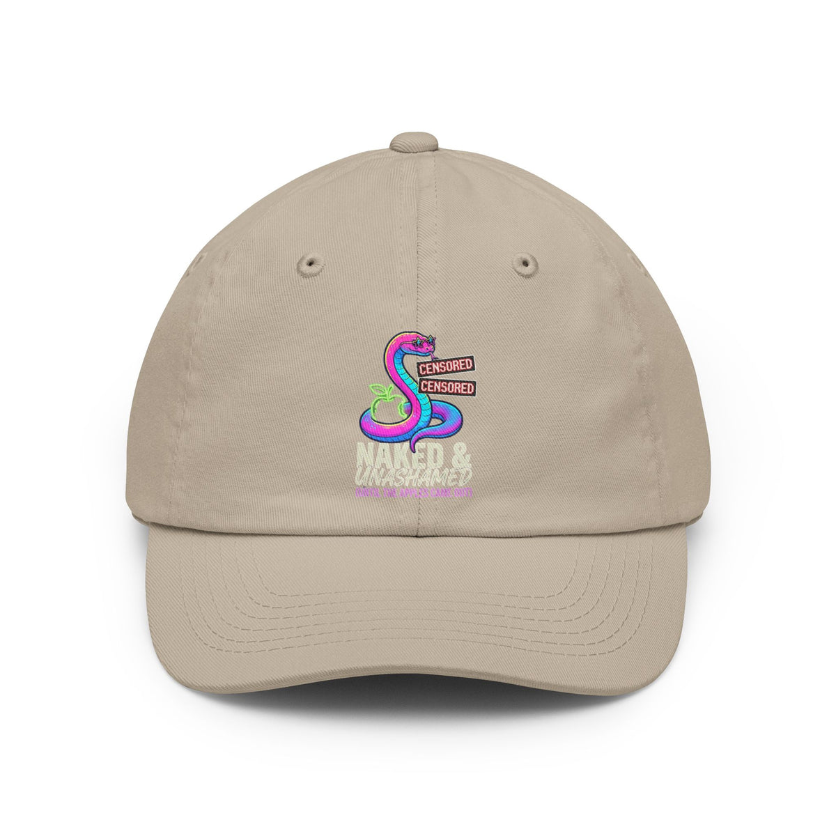 Color: Stone | Good Book Series Naked & Unashamed Dad Hat