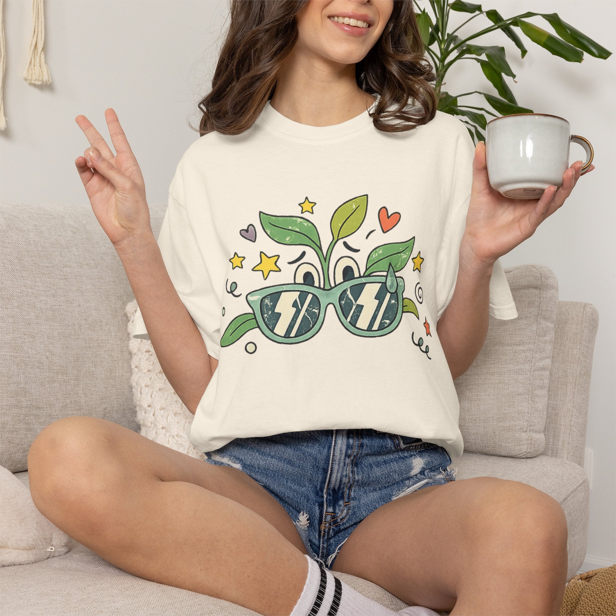 "Plant Alive" Unisex Garment-Dyed T-shirt
