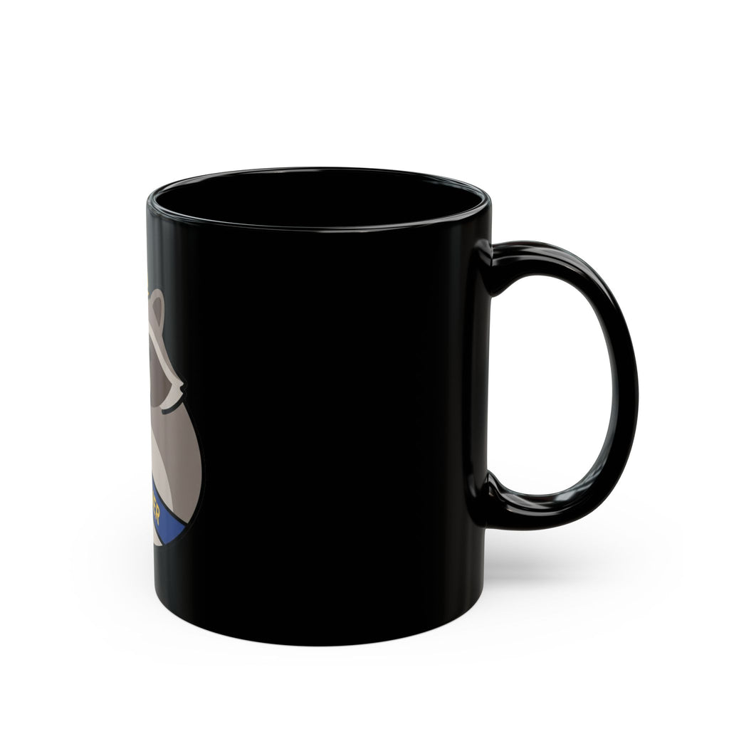 "Jimothy" Black Ceramic Mug — Graphic