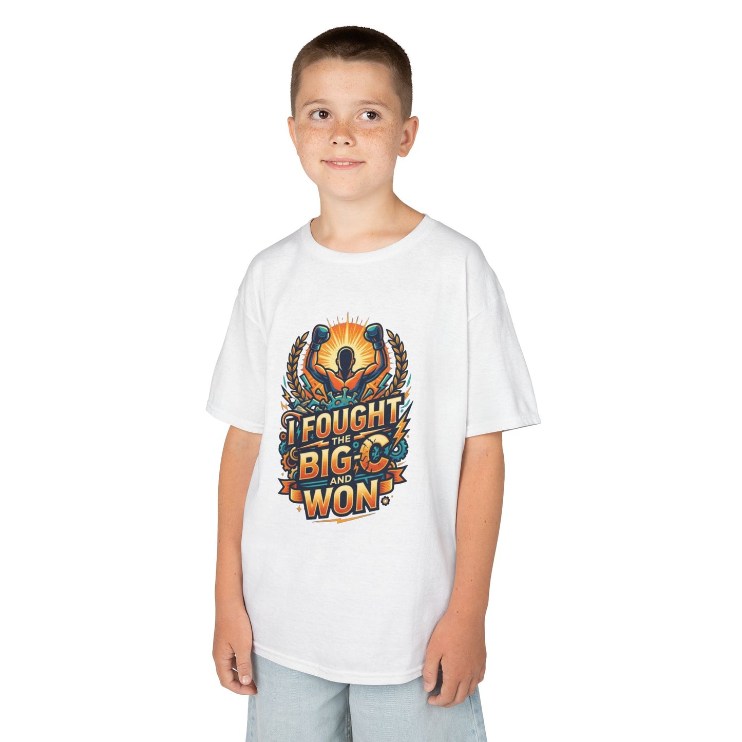 "I Fought The Big C and Won" Kids Tee
