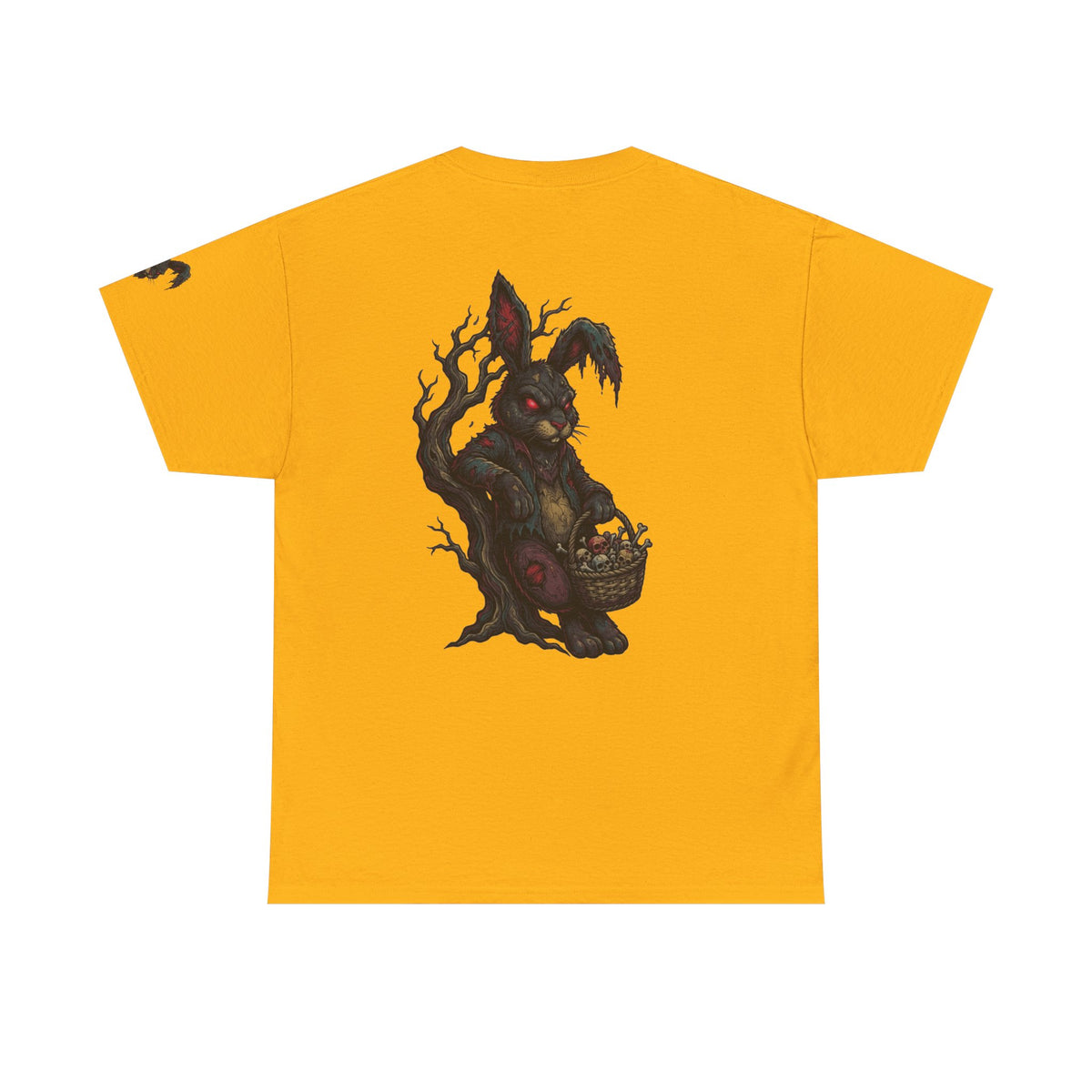Color: Gold | Zombie Bunny Premium Graphic Tee