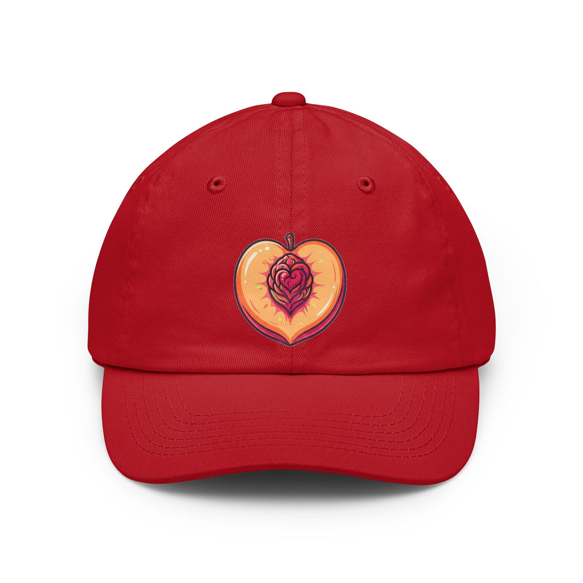 Color: Red | Warm Sweet Juicy Dad Hat