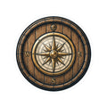 "Barrel & Compass Brewing" Sticker