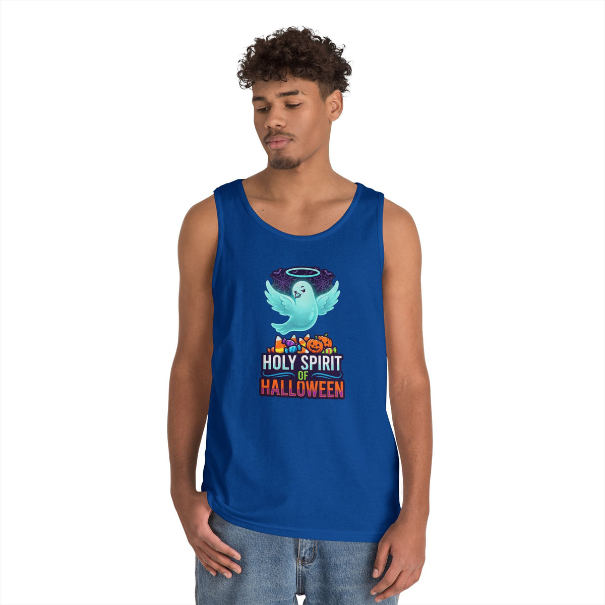 Color: Royal | Holy Spirit of Halloween Tank Top
