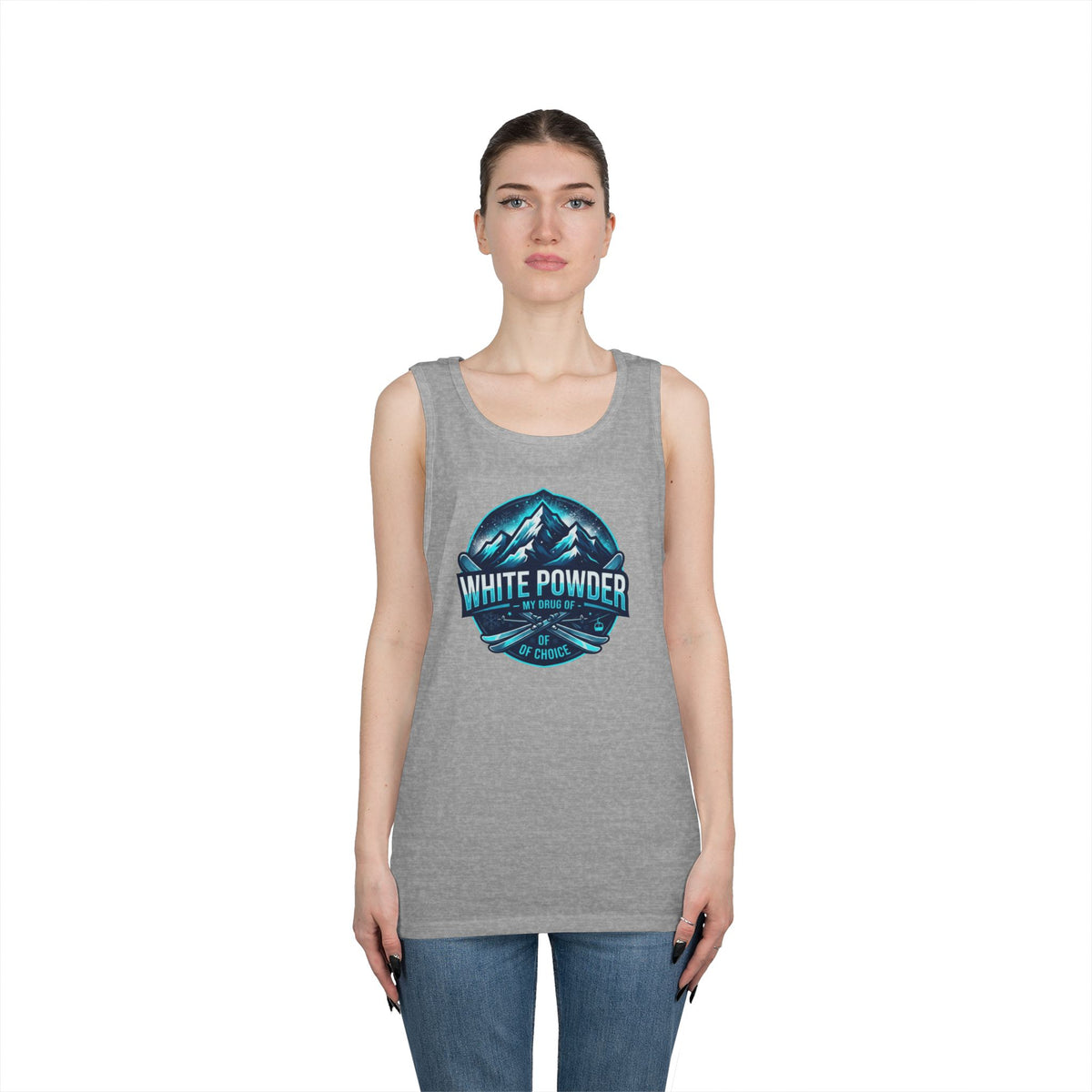 Color: Sport Grey | Ski Drug of Choice Tank Top