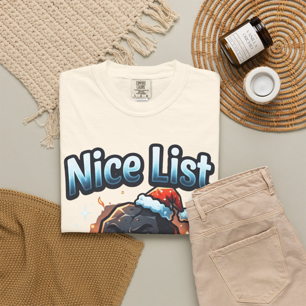 "Nice List Nominee" Unisex Garment-Dyed Tee