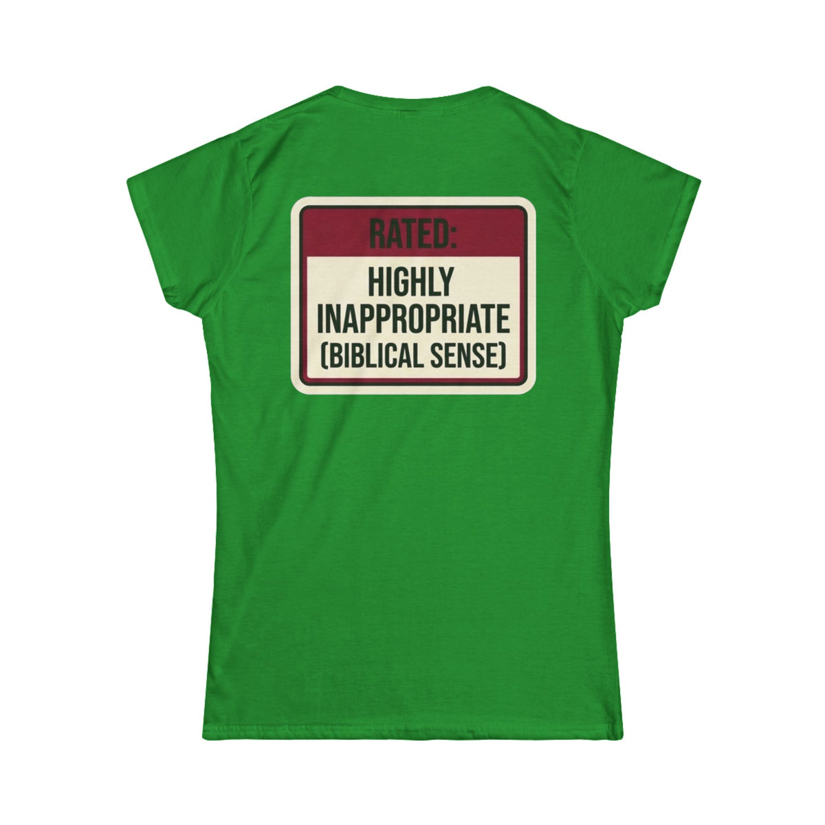 "Good Book Series Highly Inappropriate" Women's Tee
