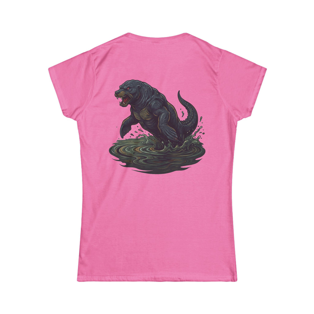 Color: Azalea | Bunyip (Australian Aboriginal Mythology) Women's Tee