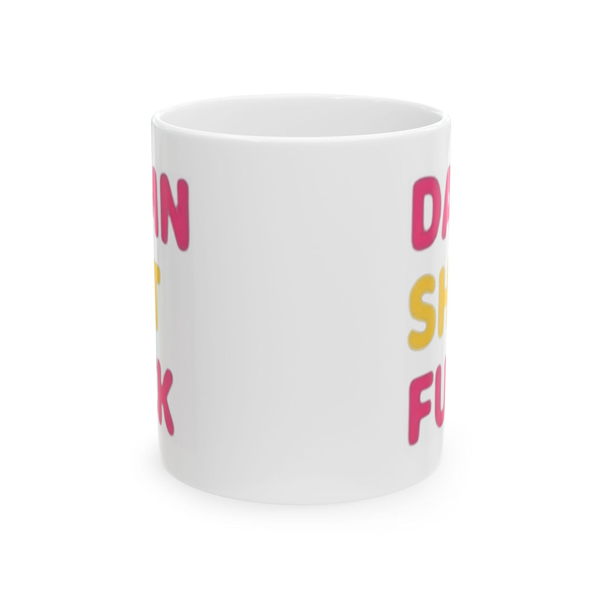 "Do You Think I Give A" White Ceramic Mug — Graphic