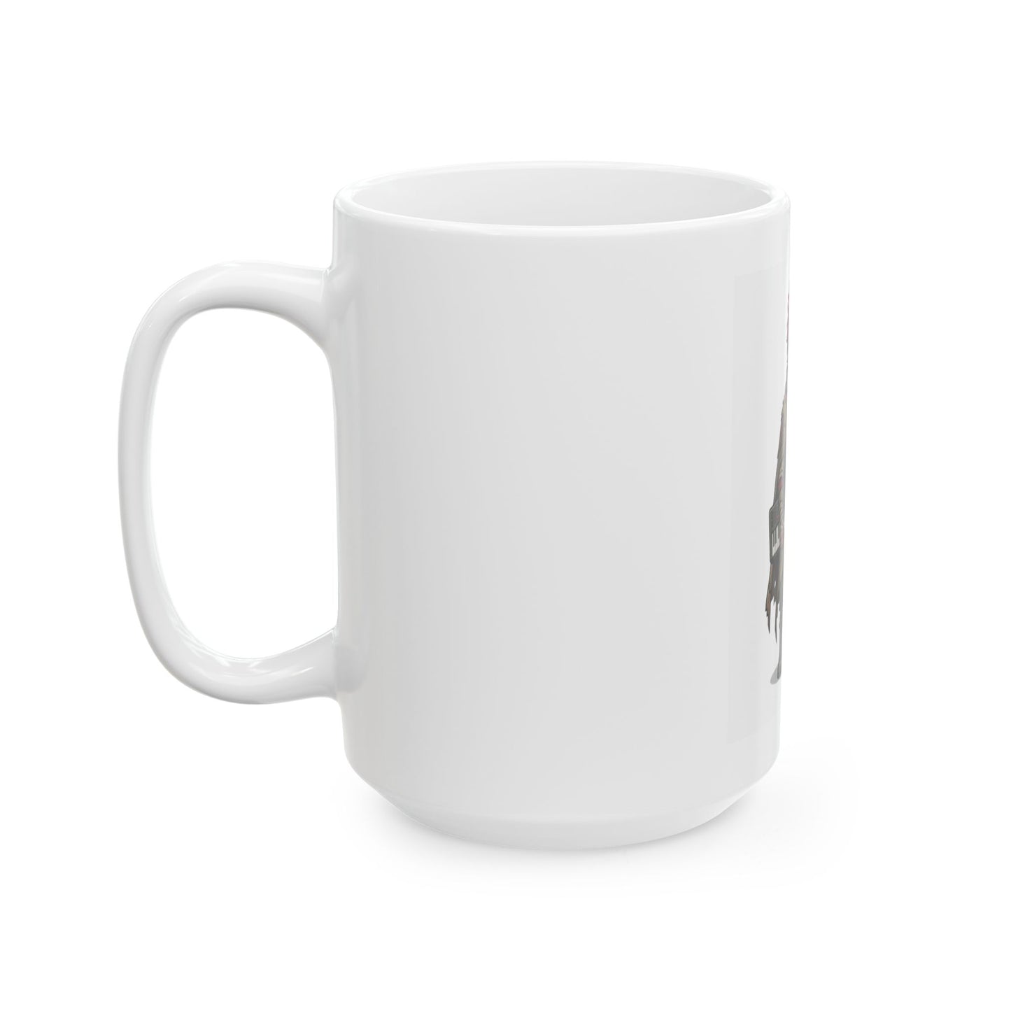 "Mystic" White Ceramic Mug