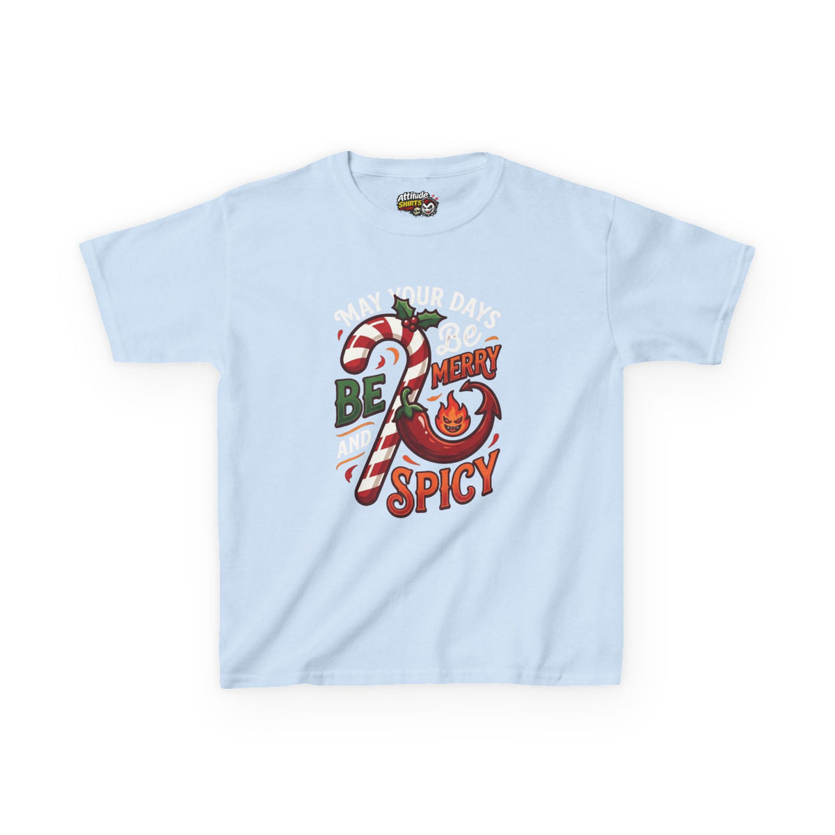 "May Your Days Be Merry and Spicy" Kids Tee