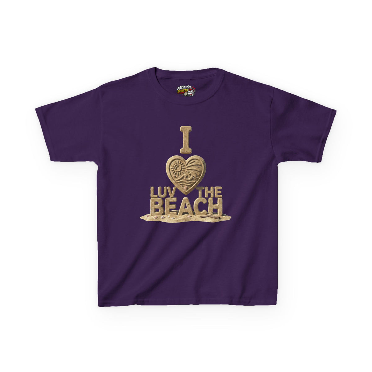 "I Luv The Beach" Kids Tee