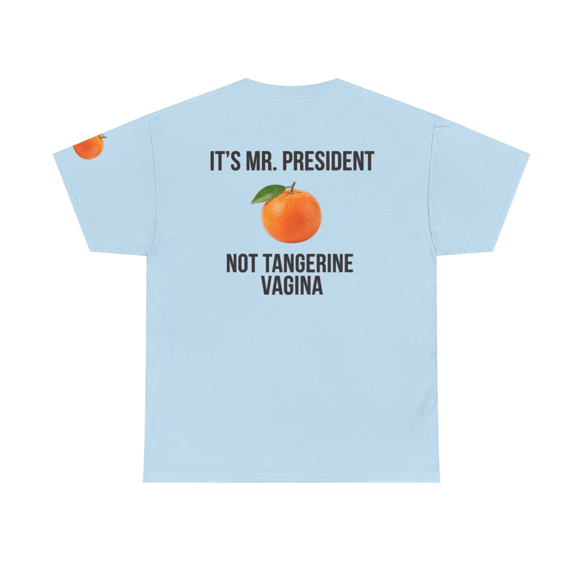 Color: Light Blue | Tangerine Vagina Premium Graphic Tee