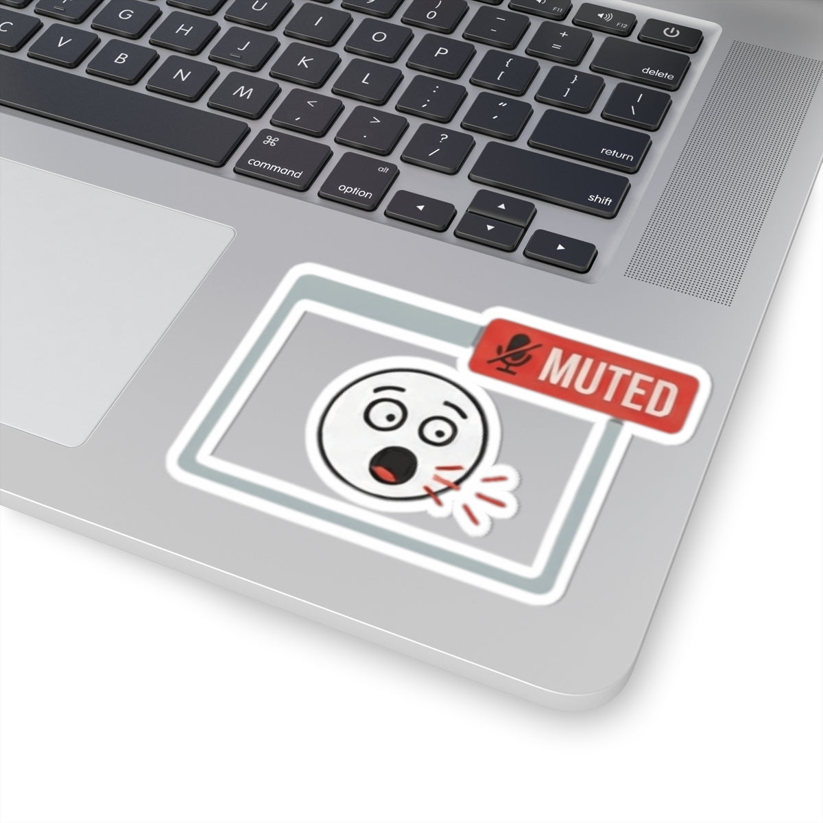 "I Found The Mute" Sticker