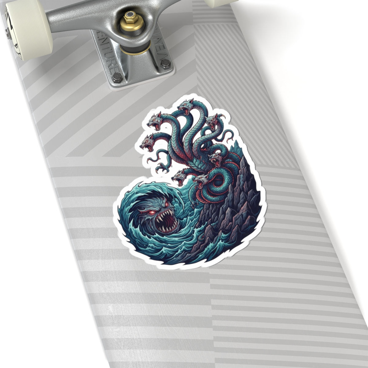 "Charybdis and Scylla (Greek Mythology)" Sticker — Main