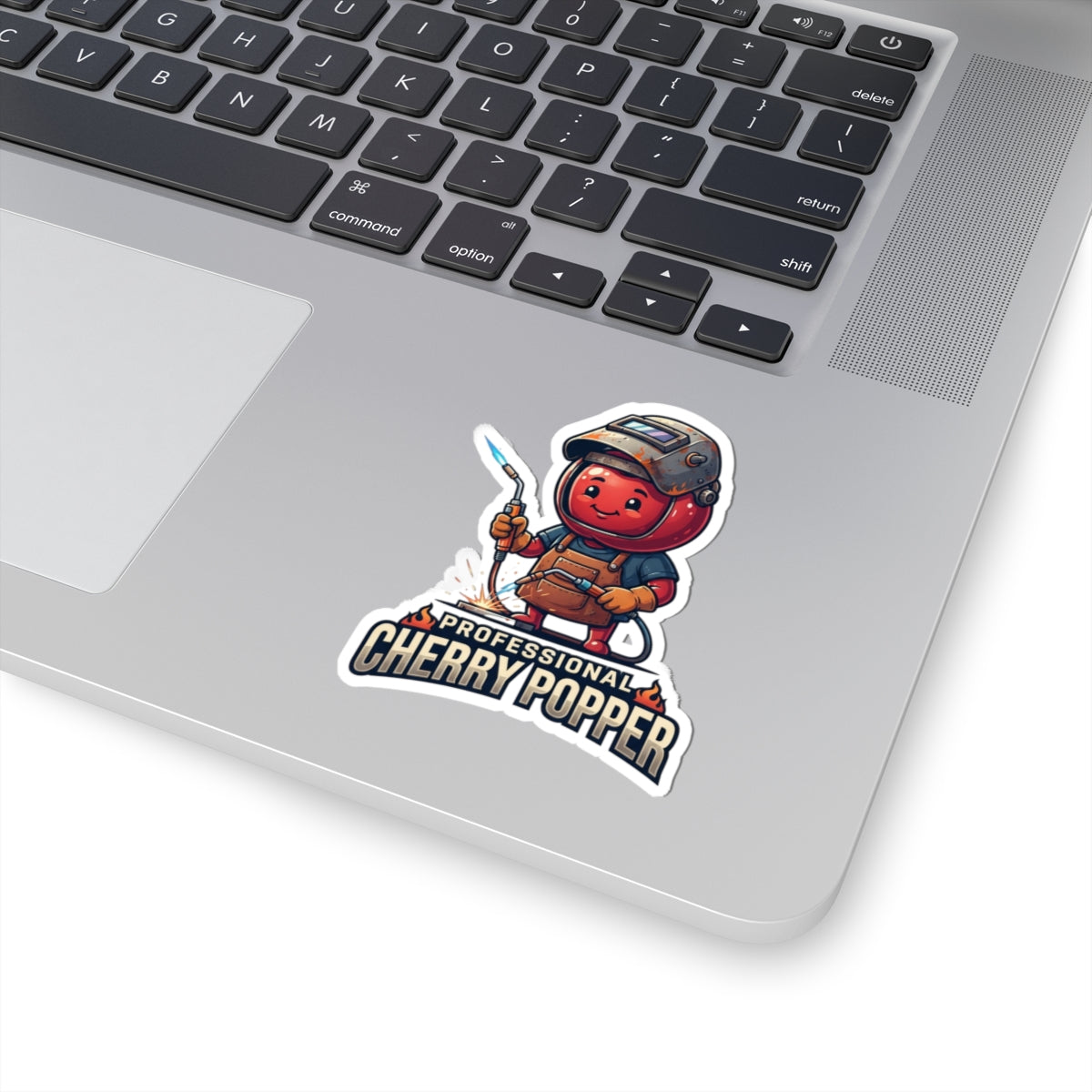 "Professional Cherry Popper" Sticker — Main