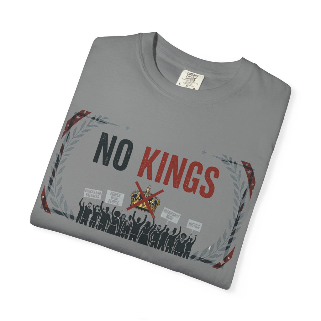 No Kings, No Masters | Garment-Dyed Tee — AttitudeShirts