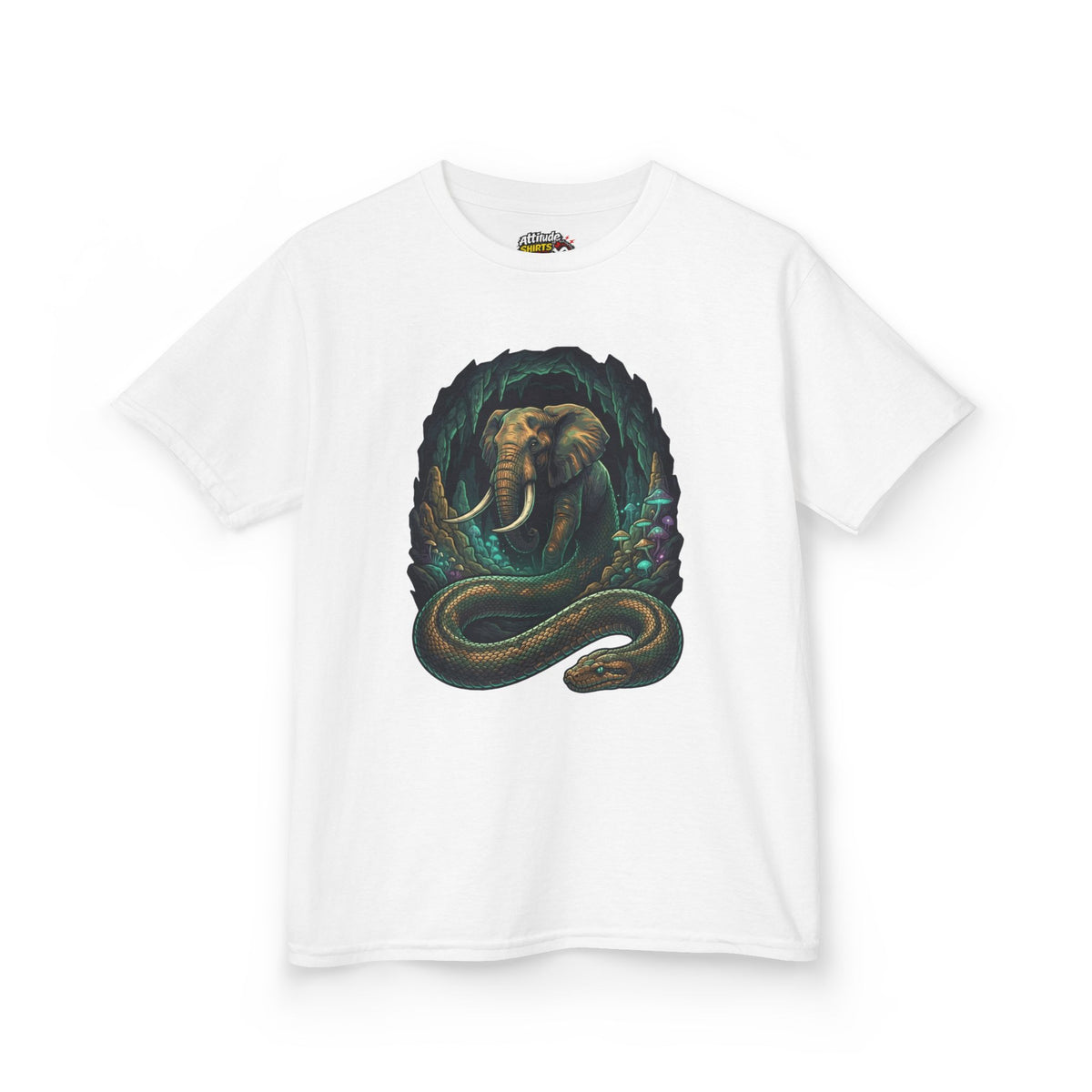 Color: White | Grootslang (South African Mythology) Kids Tee