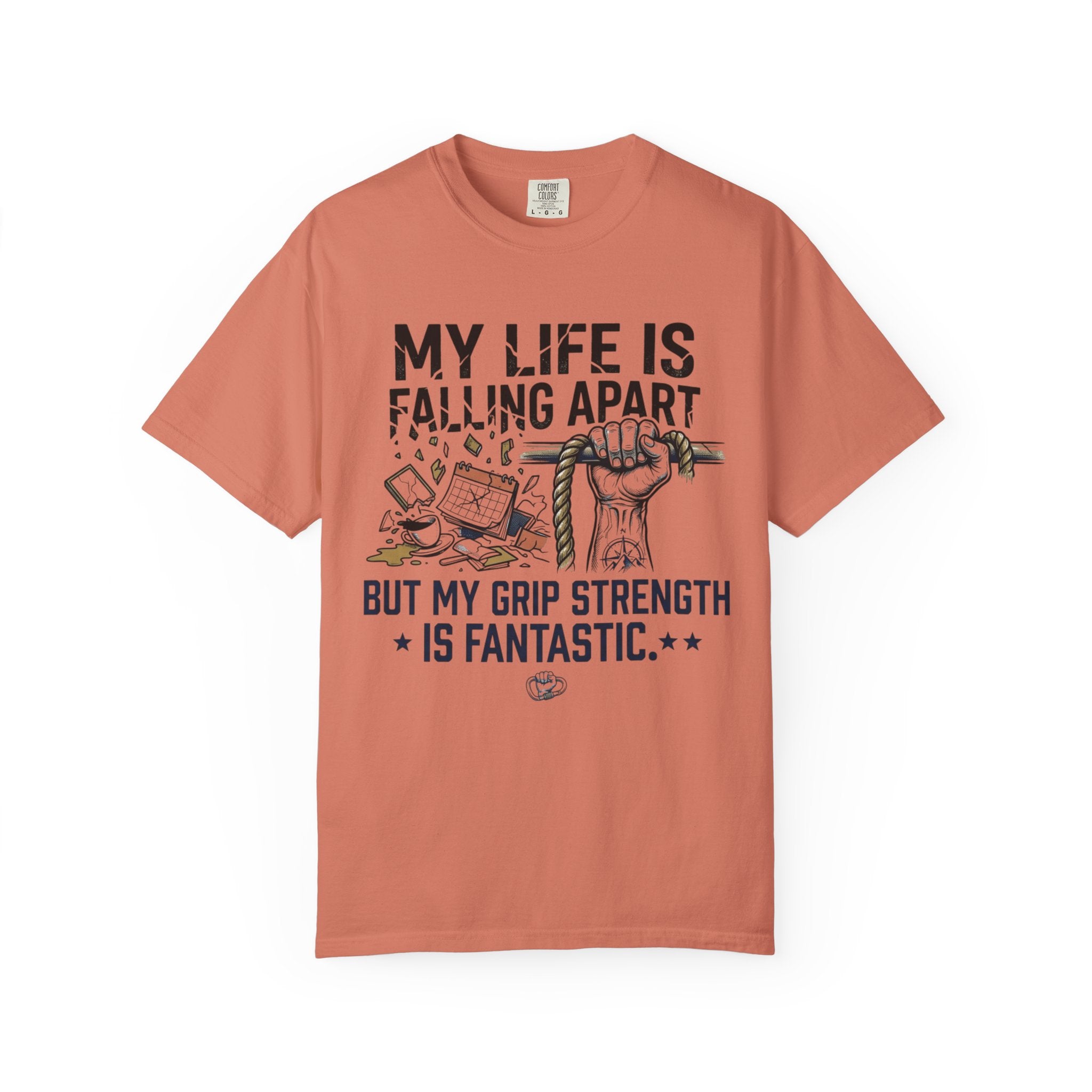 "My Life is Falling Apart" Unisex Garment-Dyed Tee
