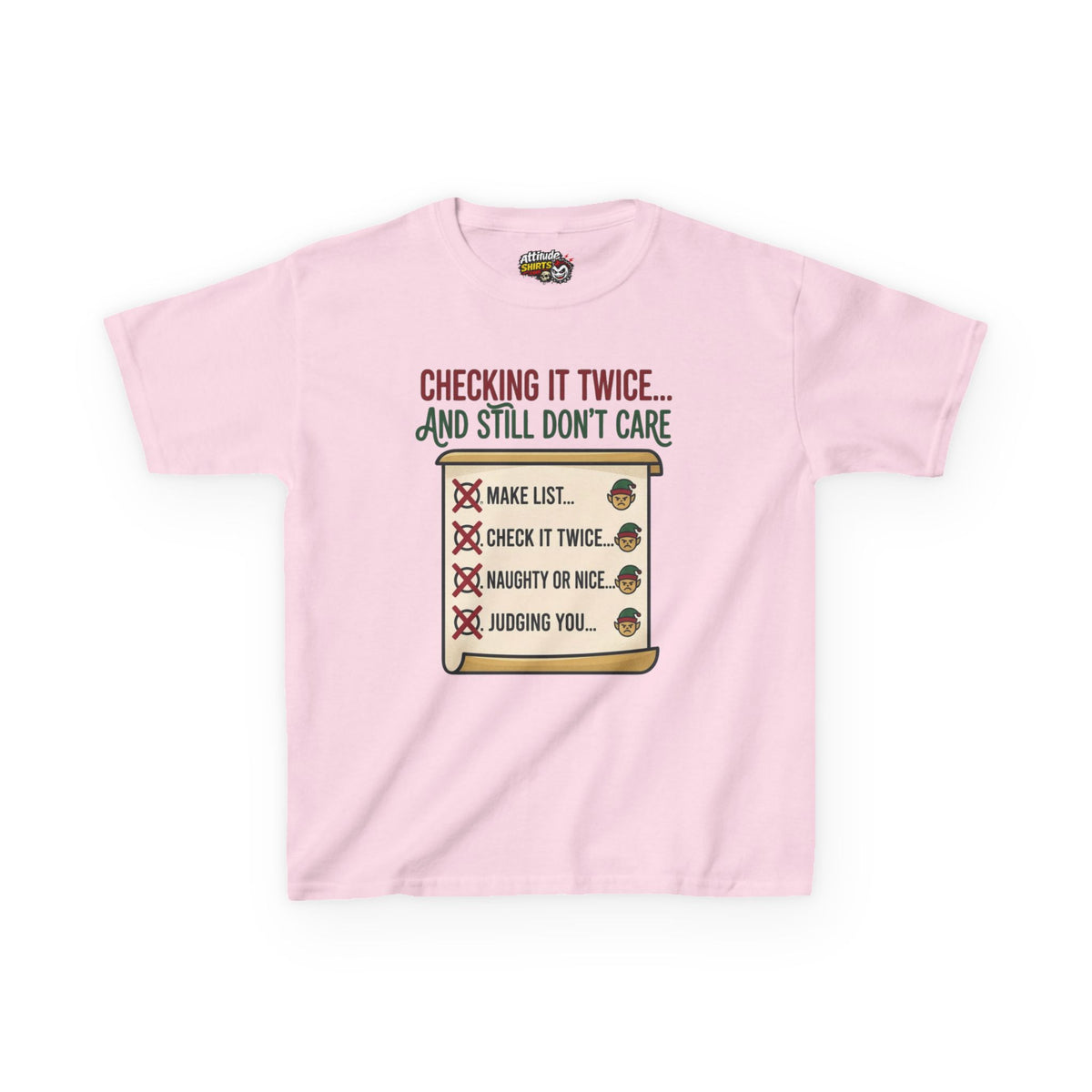 "Checking It Twice" Kids Tee