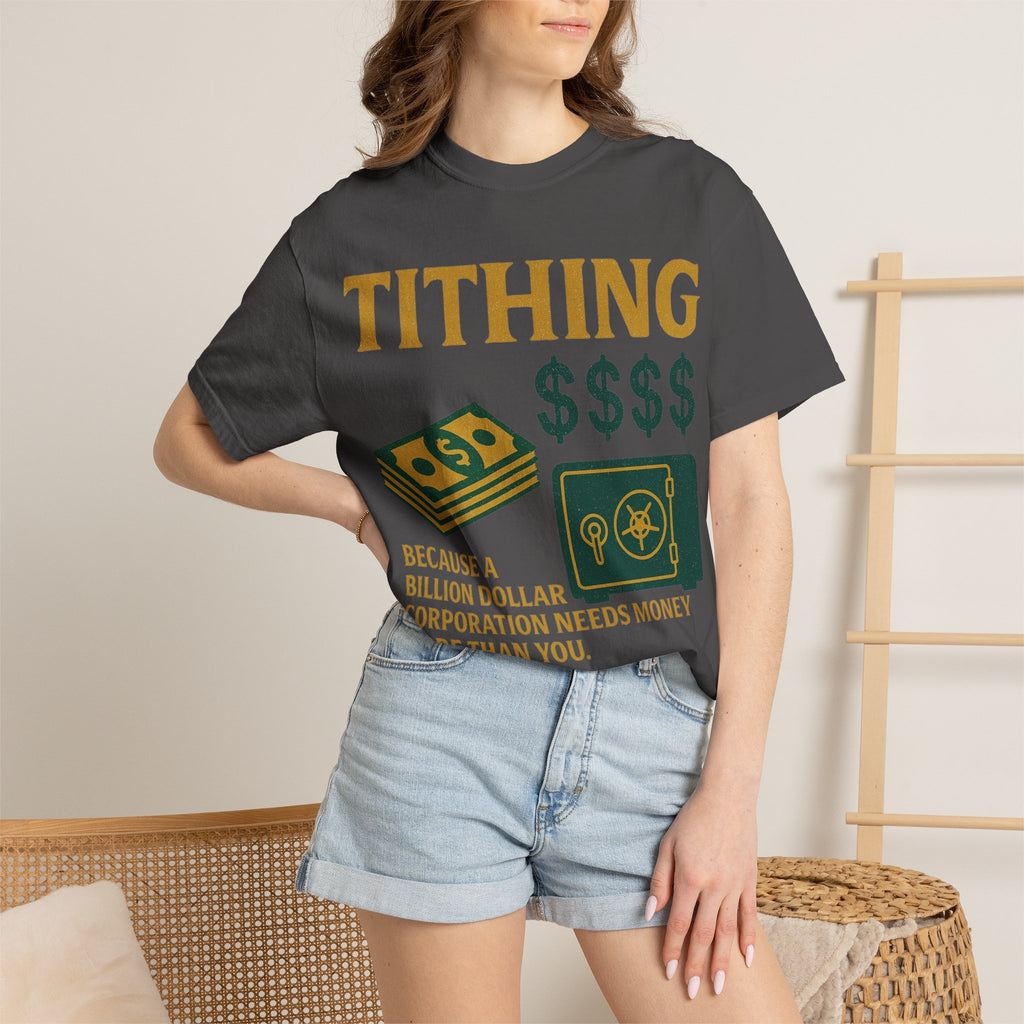 "Corporate Charity" Unisex Garment-Dyed T-shirt