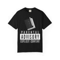 "Rated R for Religious" Unisex Garment-Dyed T-shirt