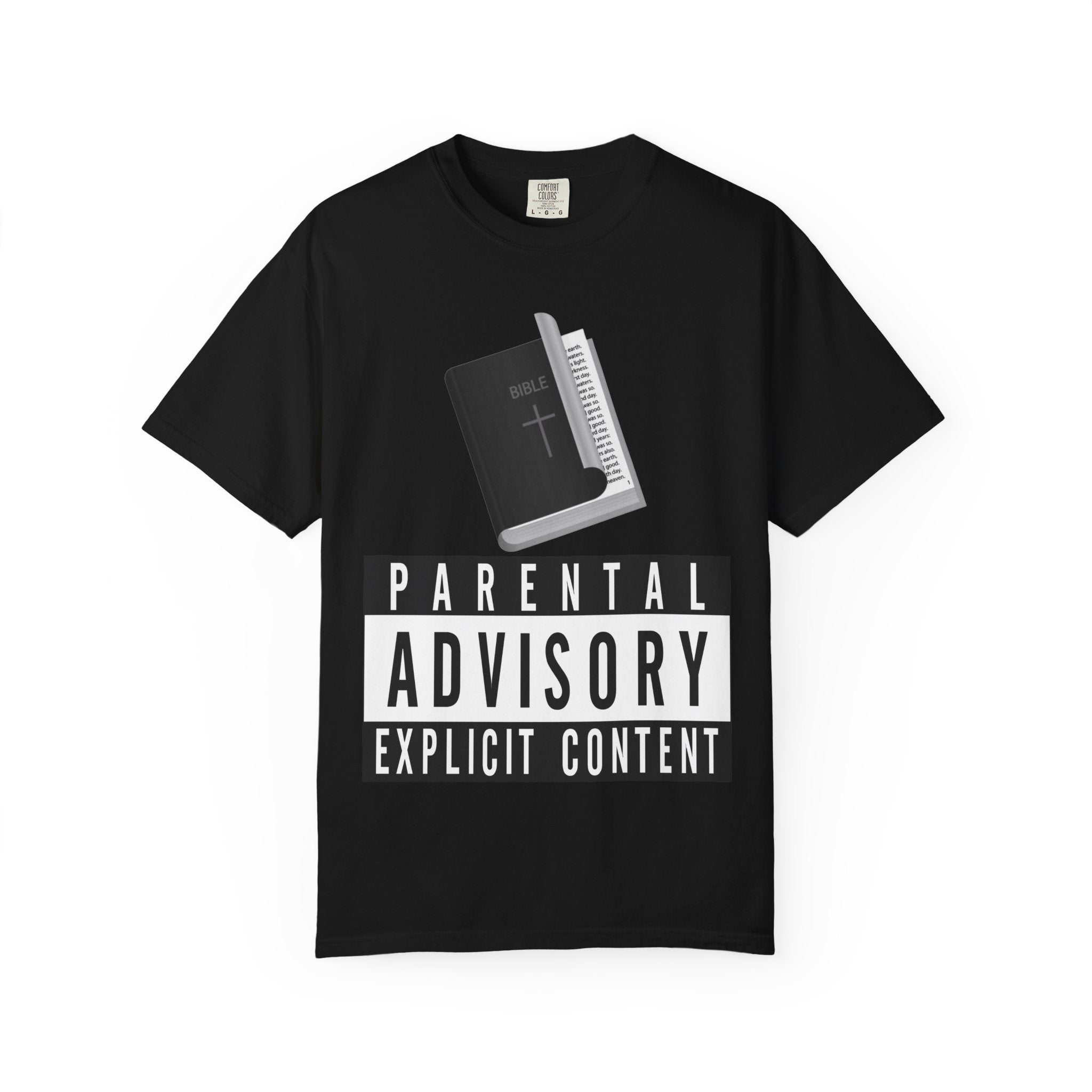 "Rated R for Religious" Unisex Garment-Dyed T-shirt