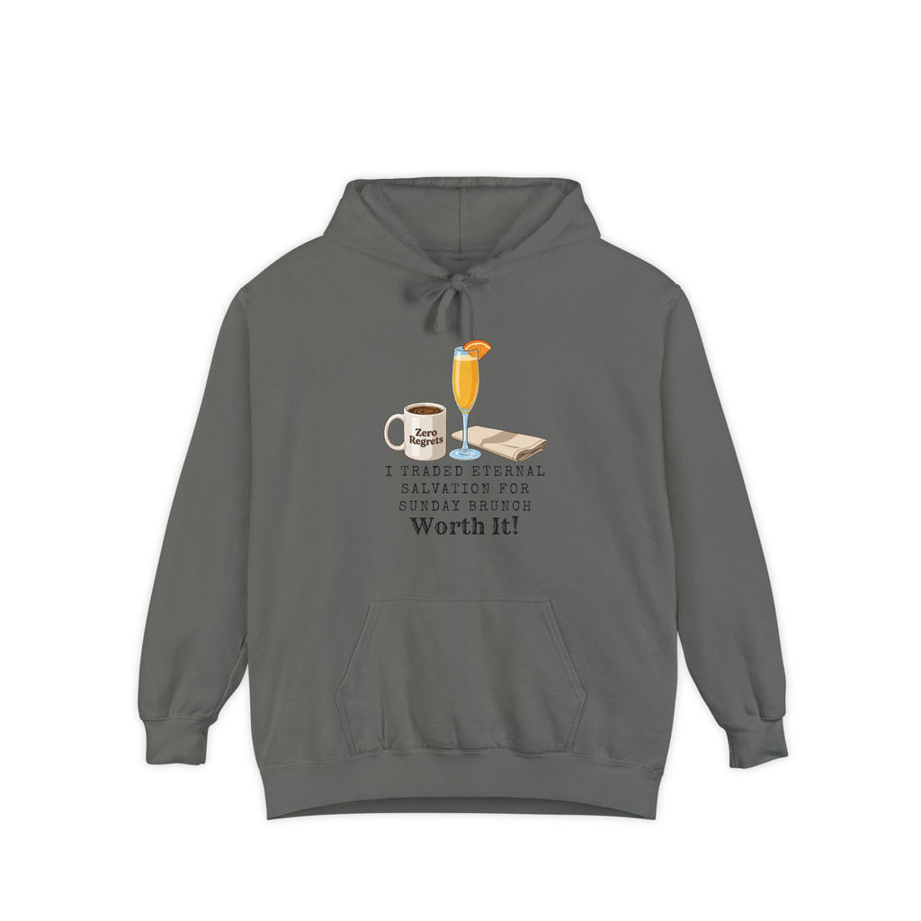 Brunch So Hard | Garment-Dyed Hoodie — AttitudeShirts