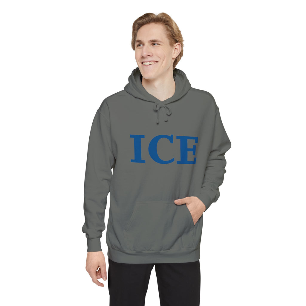 Cold As ICE | Garment-Dyed Hoodie — AttitudeShirts