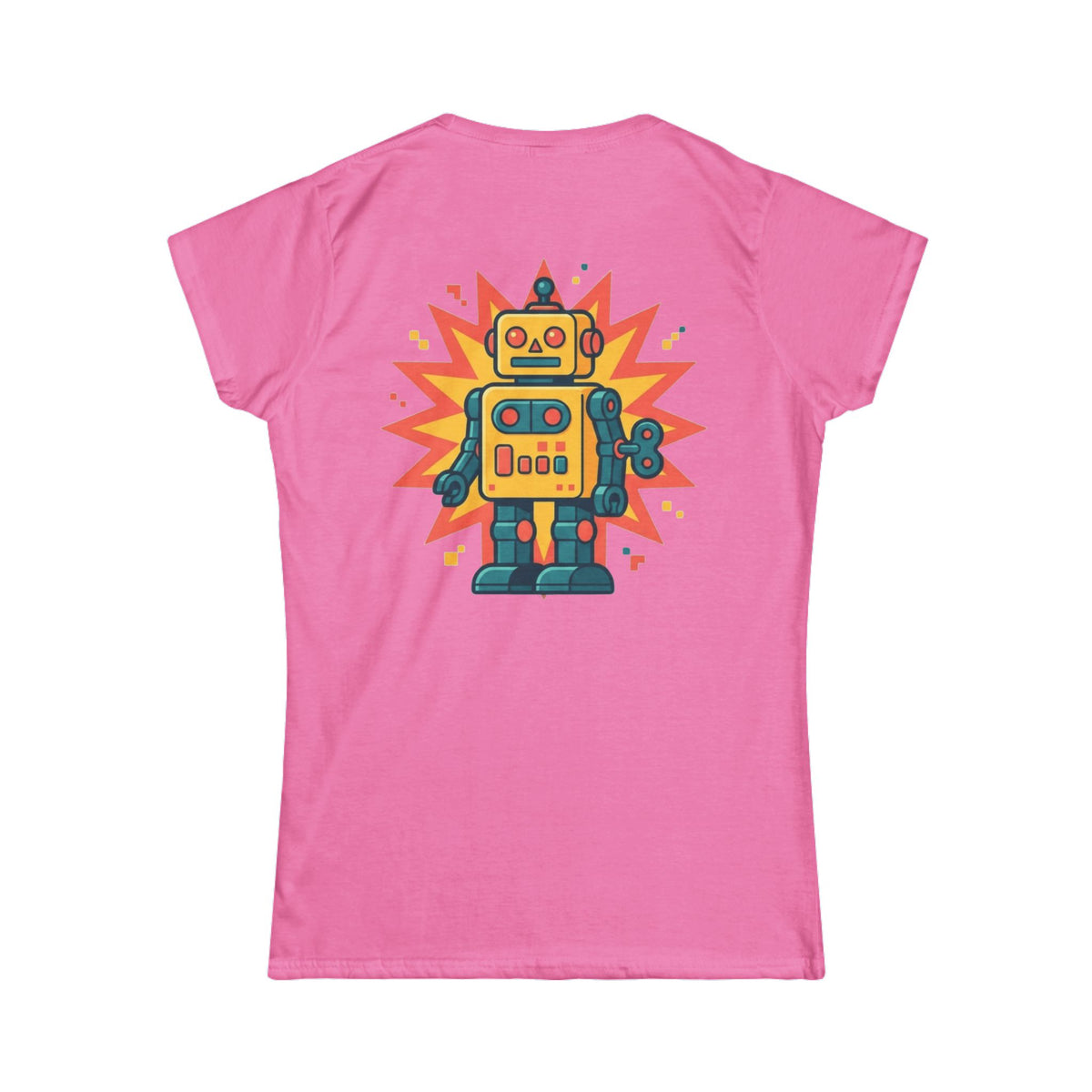 Color: Azalea | Toy Robot Women's Tee