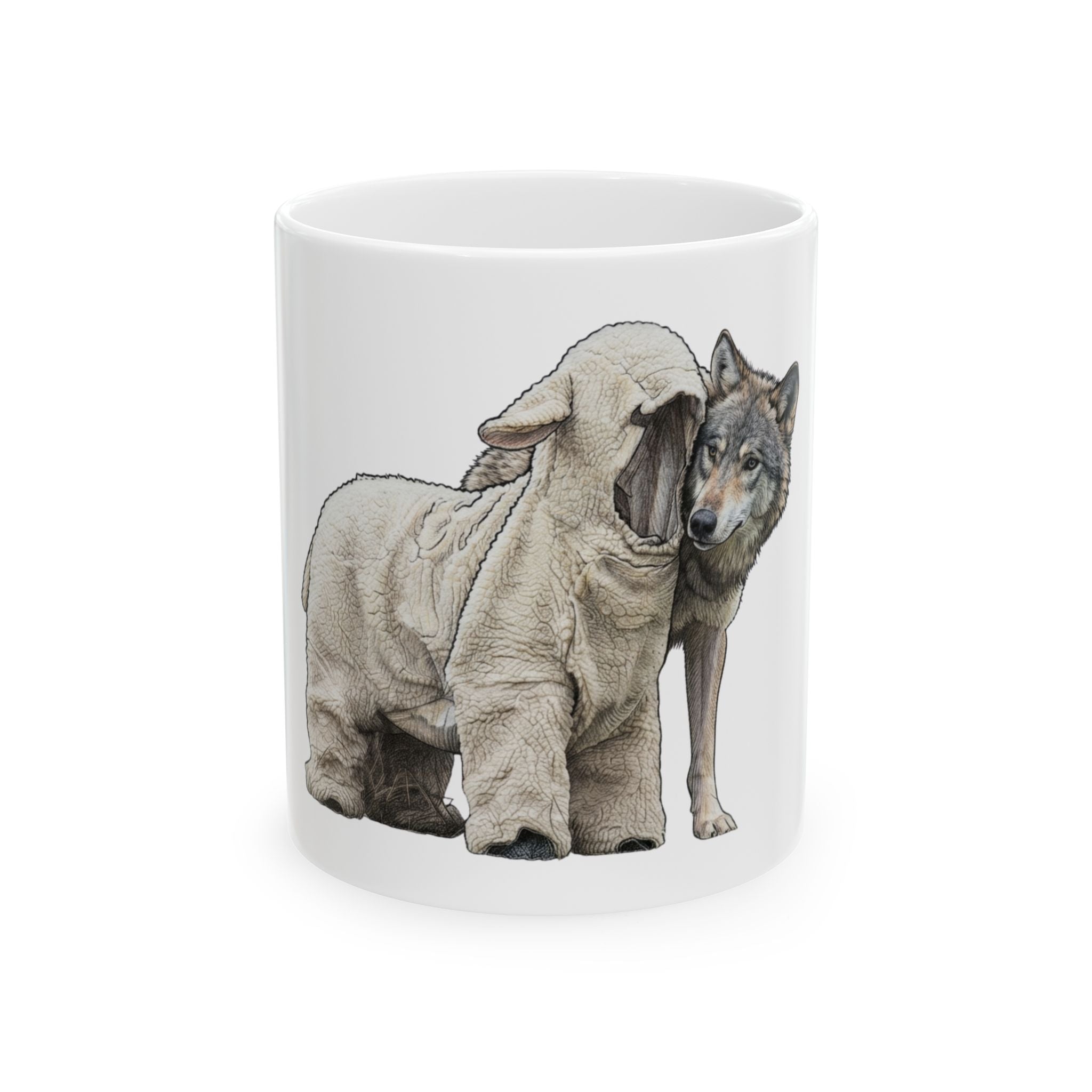 "Civilization Tolerated Religion" White Ceramic Mug