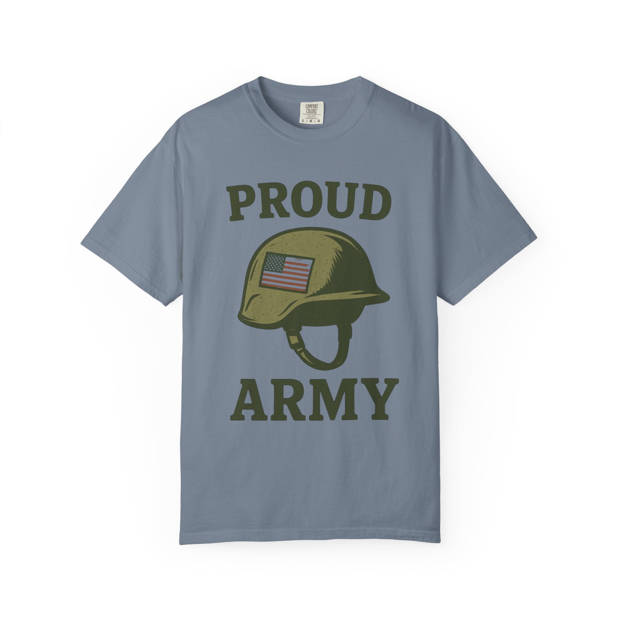 "Proud Army" Unisex Garment-Dyed T-shirt