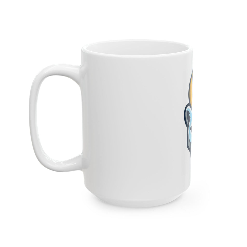 "January Legend" White Ceramic Mug — Graphic