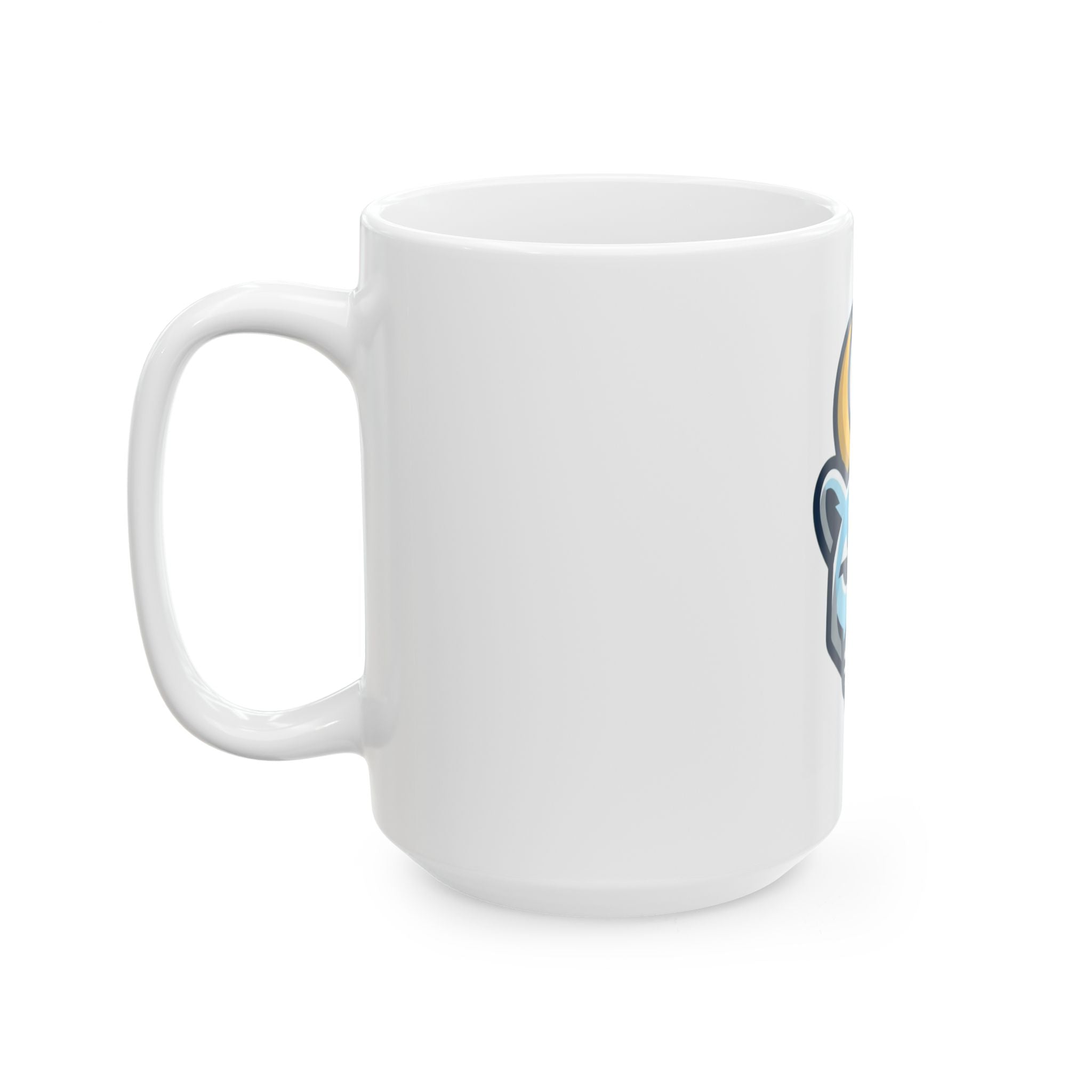 "January Legend" White Ceramic Mug — Graphic