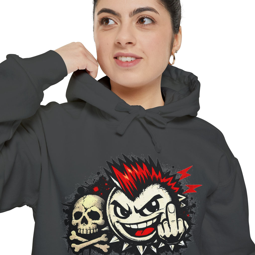 One Finger Opinion | Garment-Dyed Hoodie — AttitudeShirts
