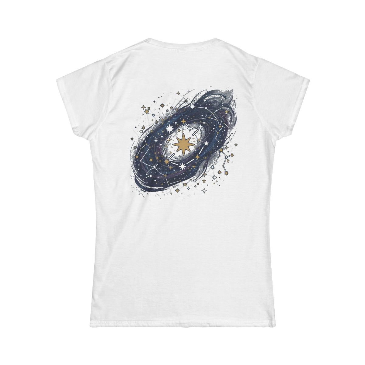 "Constellation Map (Dark Sky)" Women's Tee
