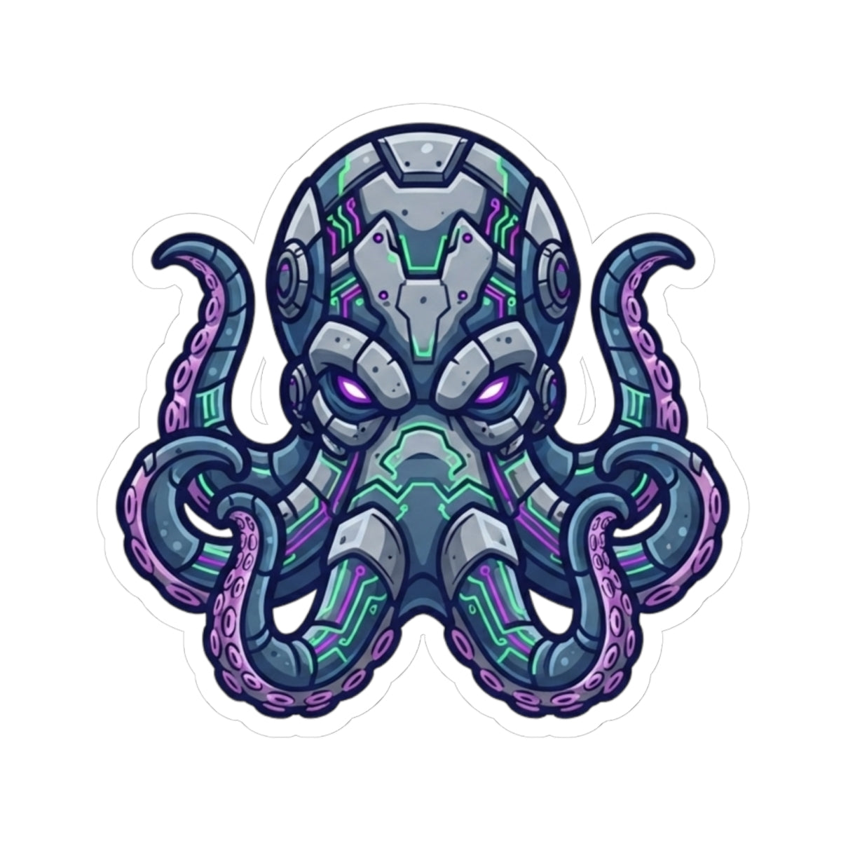 "Cyber Octopus" Sticker