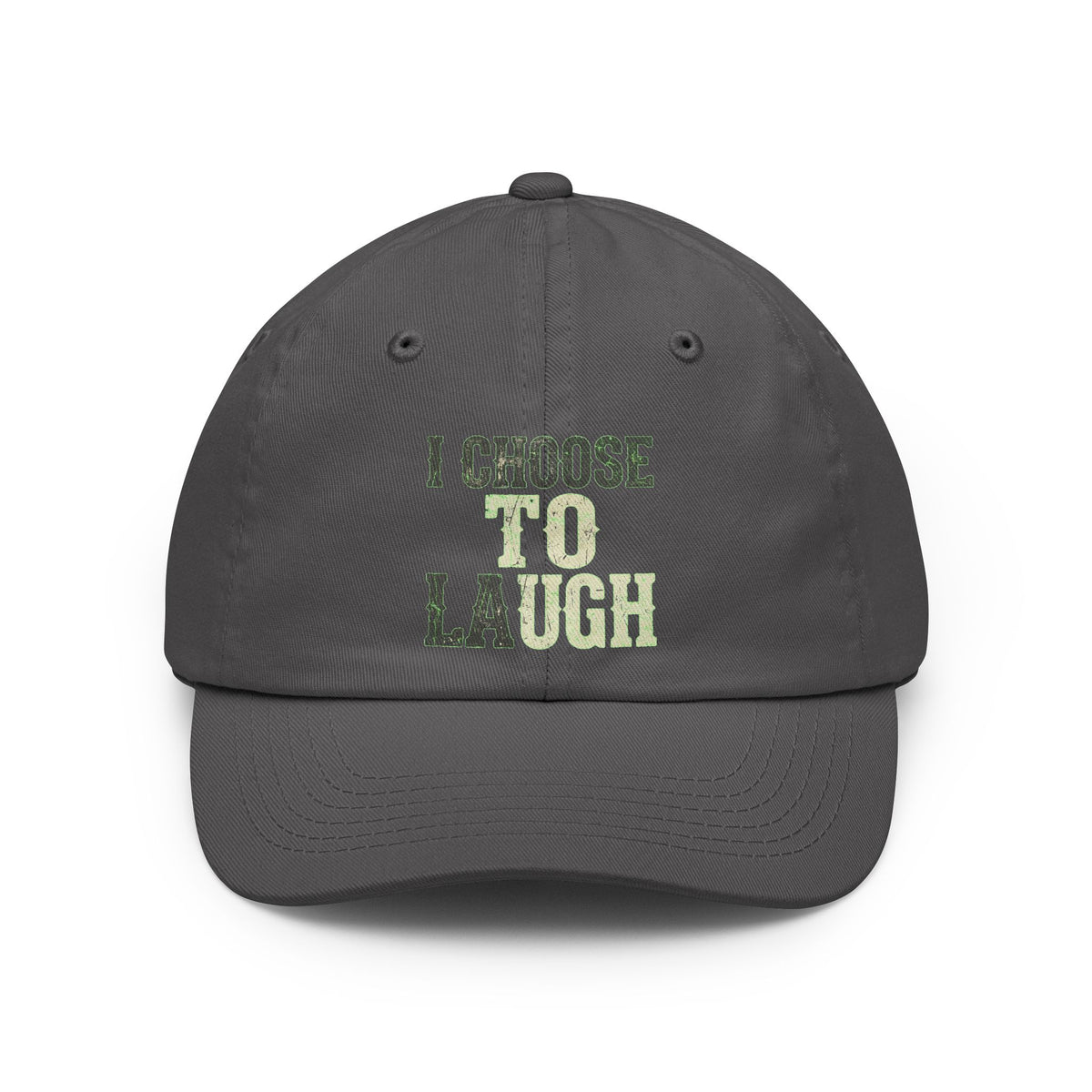 Color: Charcoal | Choose to Laugh Dad Hat