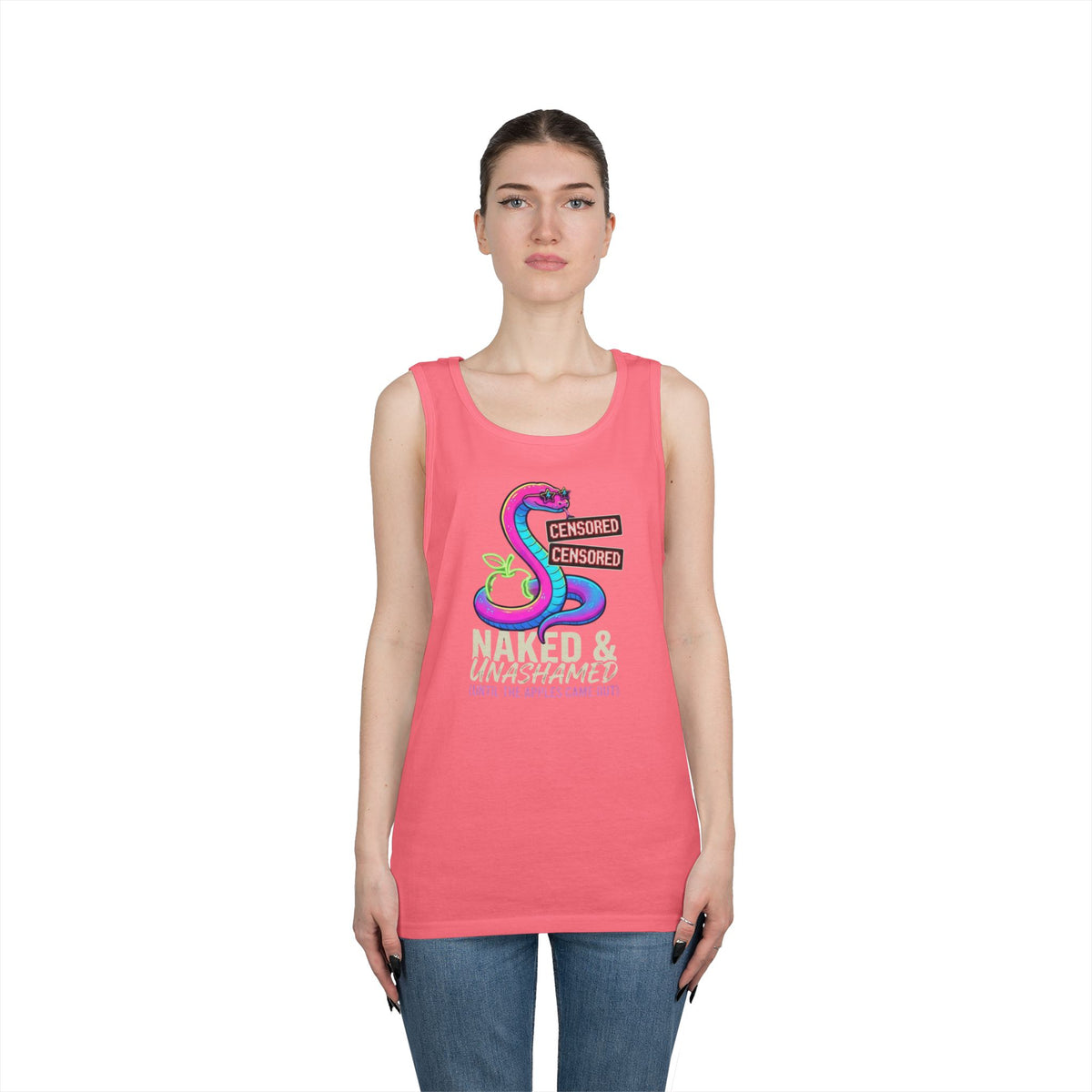 "Good Book Series Naked & Unashamed" Tank Top