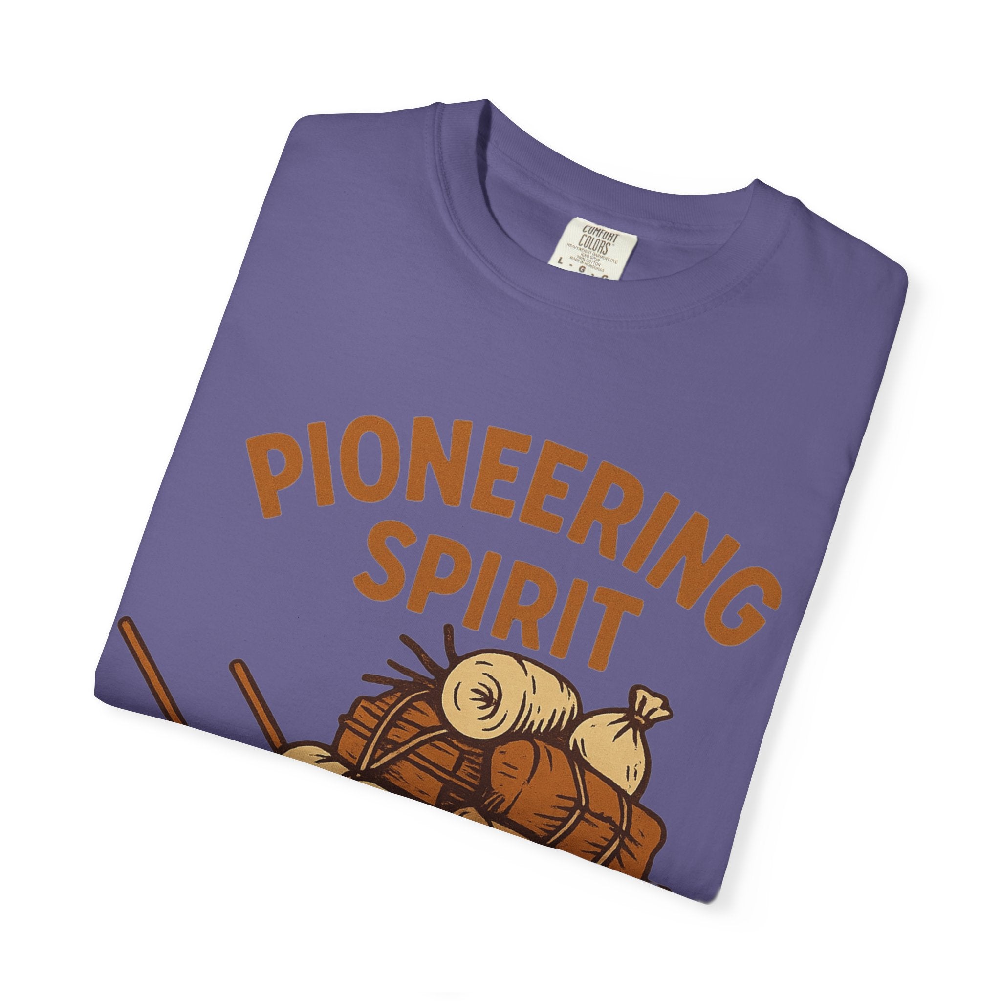 "Pioneering Spirit" Unisex Garment-Dyed T-shirt