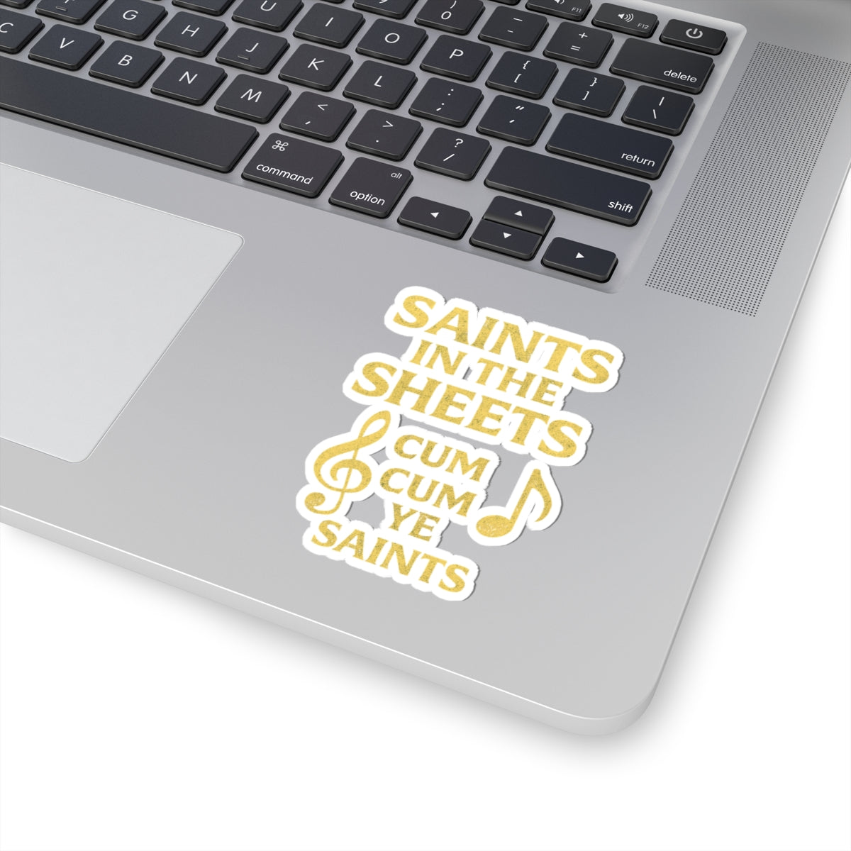 "Cum Cum Ye Saints" Sticker — Main