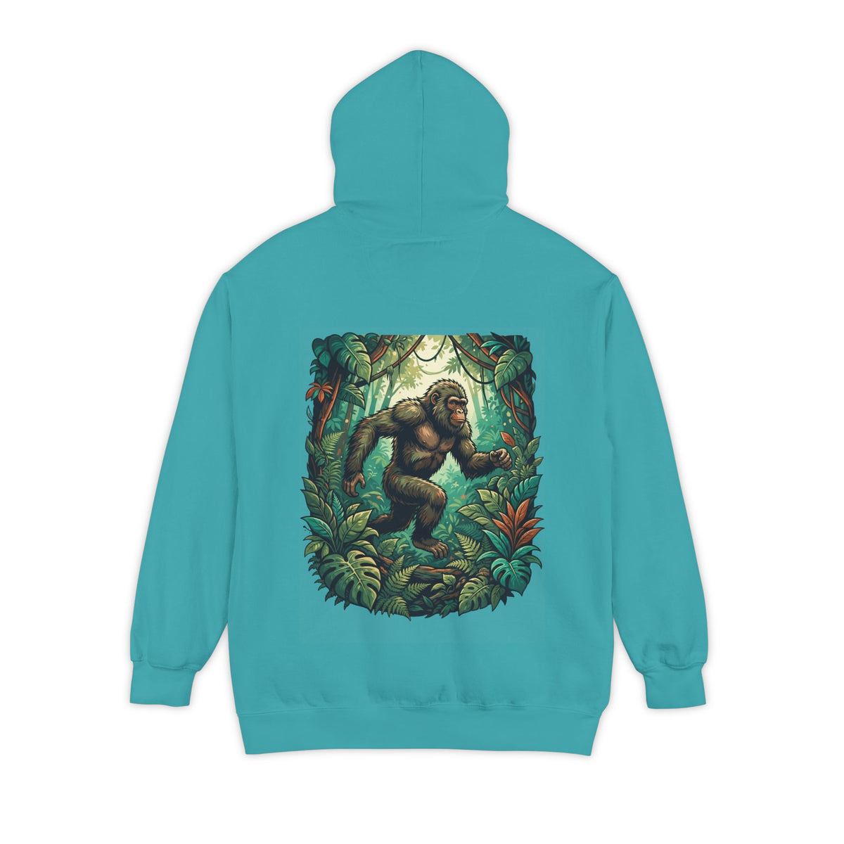 Color: Seafoam | The Bukit Timah Monkey Man (Singapore) Garment-Dyed Hoodie