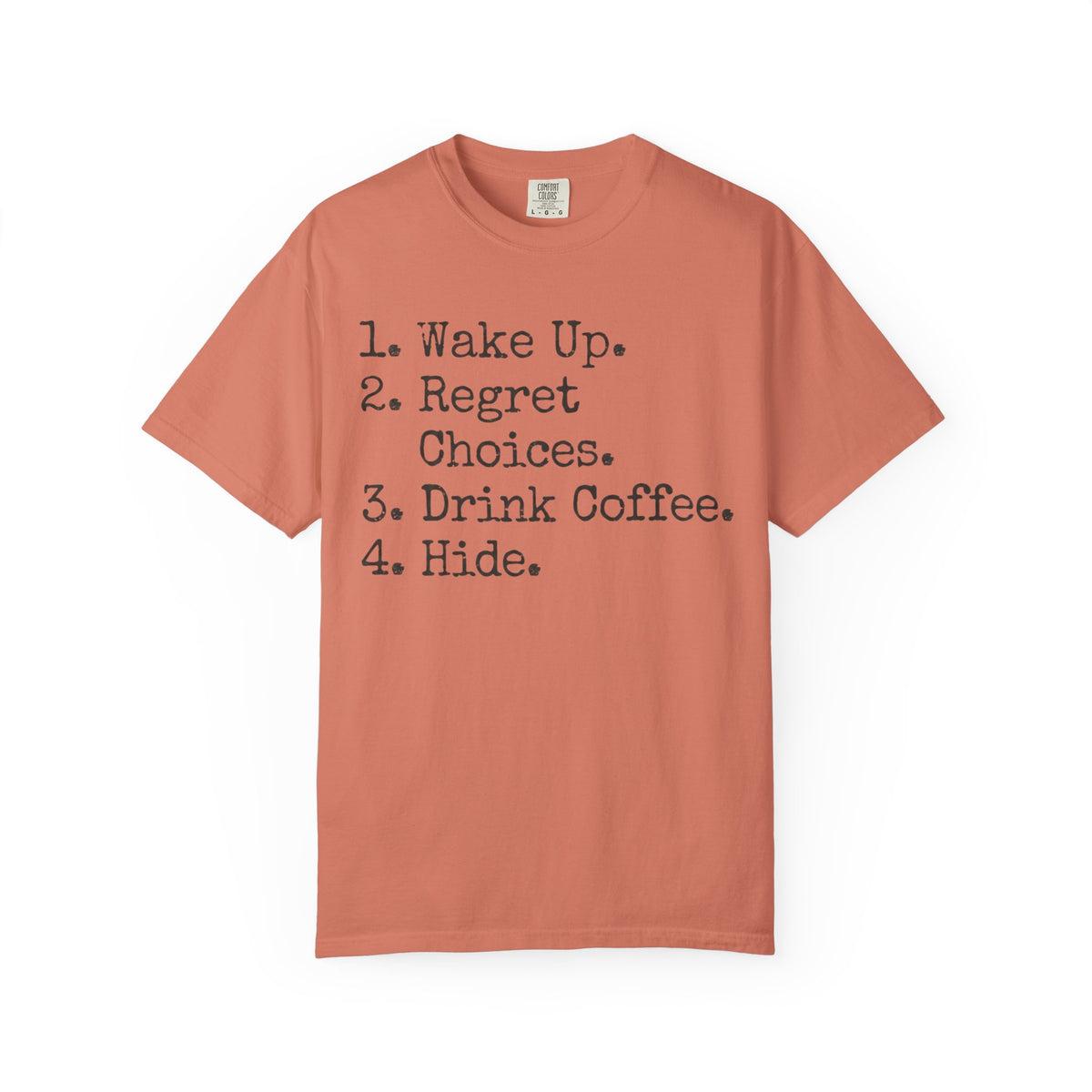 "Daily Schedule Asset" Unisex Garment-Dyed Tee