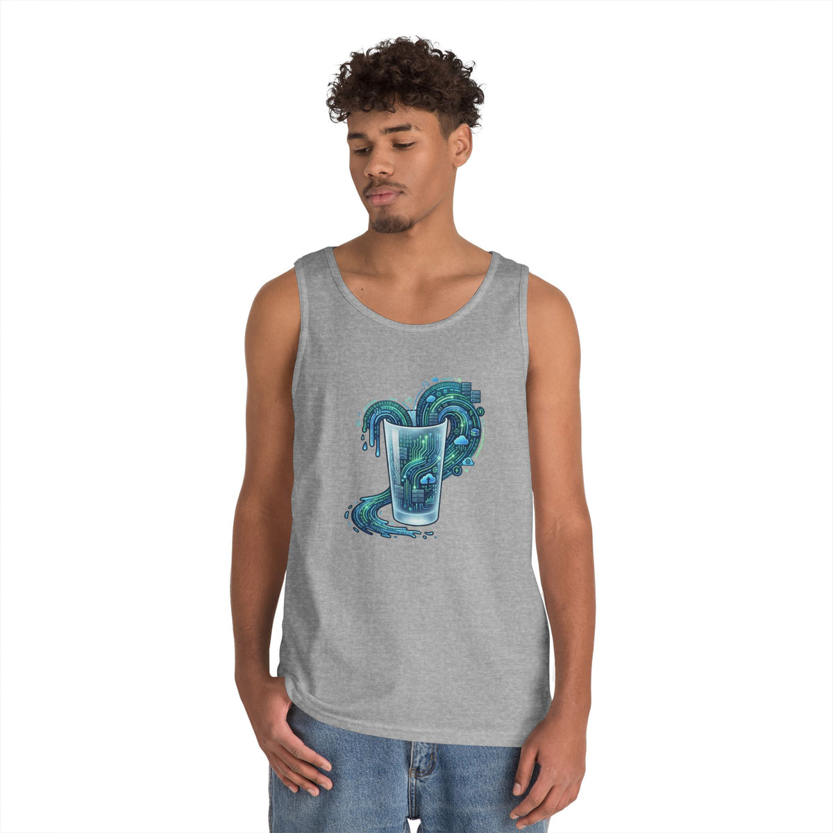 "Glass of Data" Tank Top