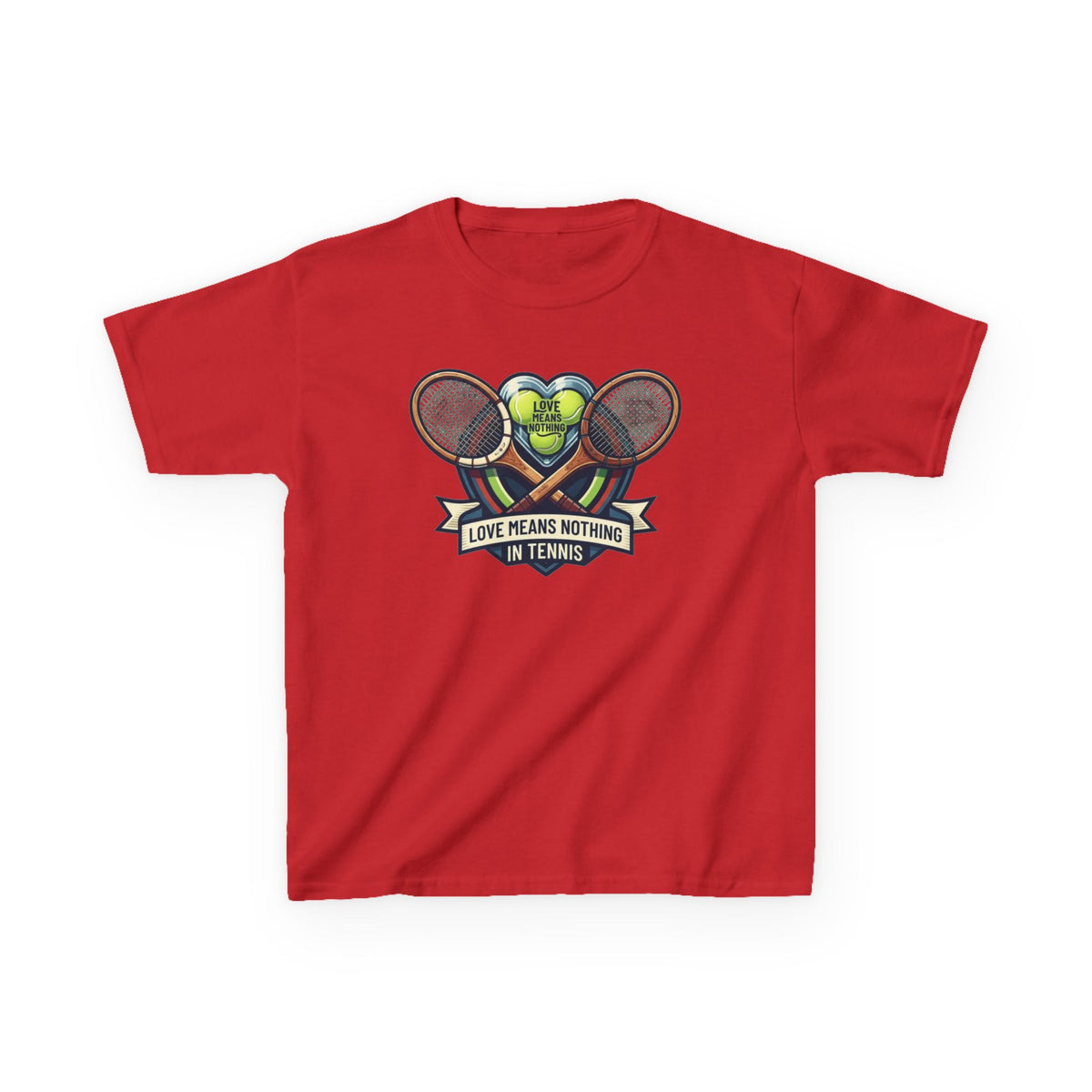 "Love Means Nothing in Tennis" Kids Tee