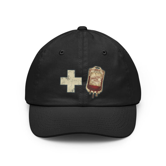 Color: Black | Blood Type Dad Hat