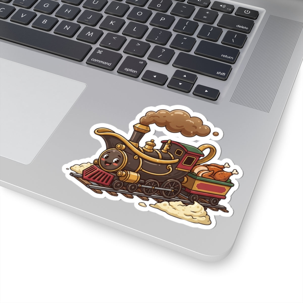 "Next Stop Food Coma" Sticker