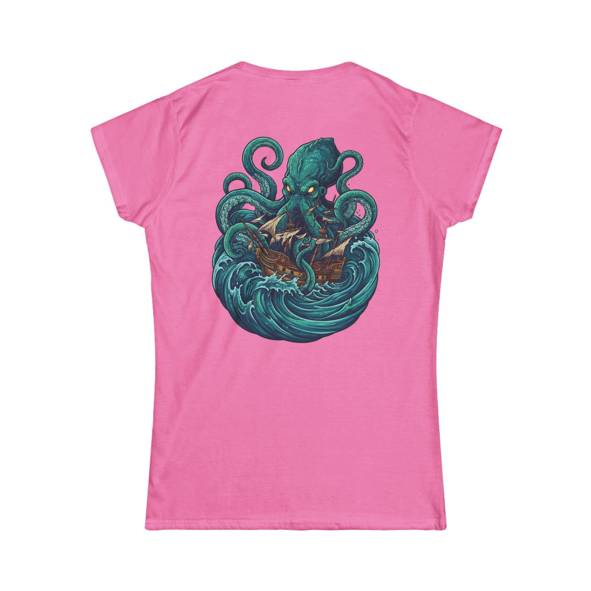 Color: Azalea | The Kraken (Norse-Global Maritime) Women's Tee